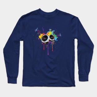 Trance Music Multicolor Long Sleeve T-Shirt